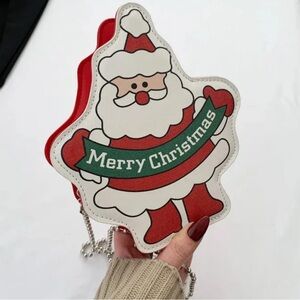 Santa Christmas Crossbody NWT